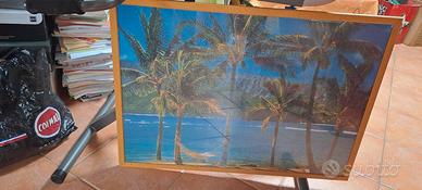 quadro con immagine tropicale 