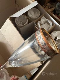 bicchieri cristallo servizio 36 bicchieri 