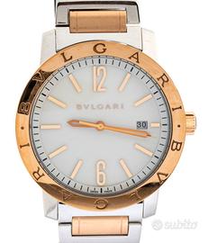 Orologio Bulgari in acciaio e oro rosa 18kt