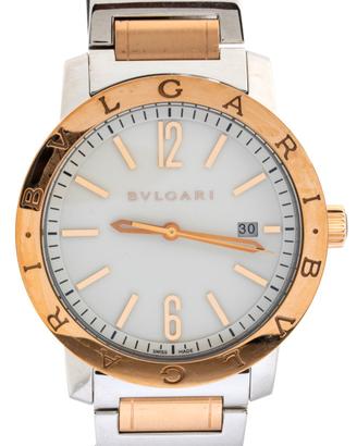 Orologio Bulgari in acciaio e oro rosa 18kt