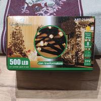 Luci natalizie da 500 led