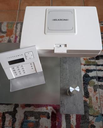 impianto allarme Elkron mp 500/8
