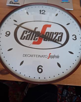 Orologio da parete vintage  pubblicitari Segafredo