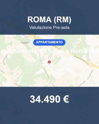 Immobile in asta di 105 m² a Roma