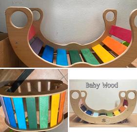Rainbow rocker - dondolo
