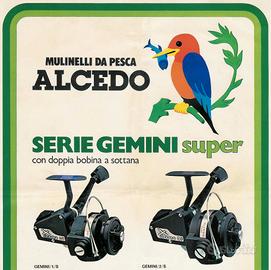 Alcedo Gemini Pelican mulinelli vintage usati