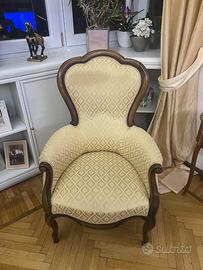 Poltroncina in stile inglese