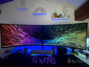 2 Monitor KTC 32 pollici 165,180hz 2k QHD VA