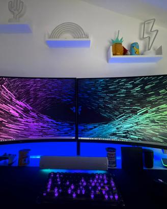 2 Monitor KTC 32 pollici 165,180hz 2k QHD VA