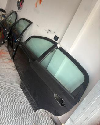4 portiere complete per  fiat grande punto