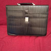 Ventiquattrore pelle nera