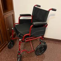 Sedia a rotelle pieghevole per anziani