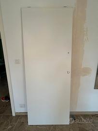 2 porte interne senza controtelaio 81,5 x 210 cm