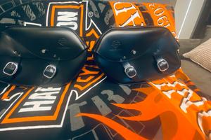 Borse laterali sgancio rapido Harley Davidson