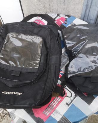 Borsa moto scomponibile