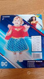 Costume Carnevale Wonder Woman - Taglia 2+