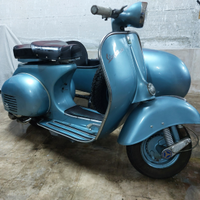 Piaggio Vespa VBA VBB -1956- con sidecar