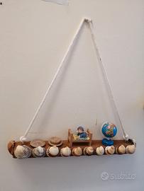 mensola legno artigianale 