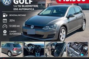 VOLKSWAGEN GOLF 1.4 TGI BENZINA-METANO