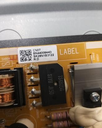 scheda power perr tv Samsung