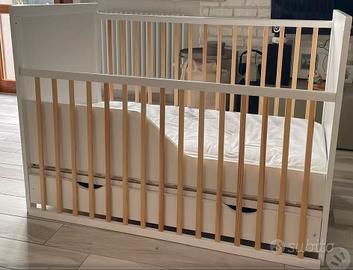 Culla Neonato Lettino Legno