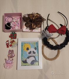 Cerchietti e mollettine. 