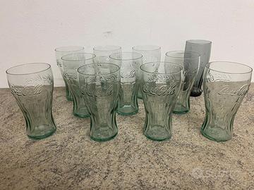 SET di 10X BICCHIERI COCA COLA COKE
