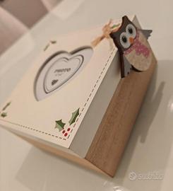 PORTA GIOIE BAMBINA IN LEGNO