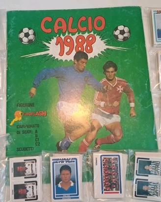 FIGURINE NUOVE CALCIATORI FLASH DAL 1982 AL 1996