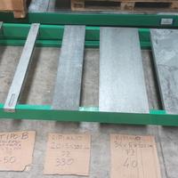 ripiani + rompitratta per scaffalature industriali