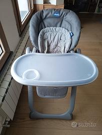 Seggiolone Chicco Polly Magic Relax Grigio