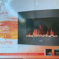 Termoconvettore camino elettrico Wallflame