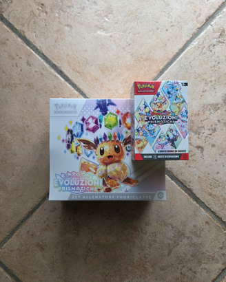 Pokemon Evoluzioni prismatiche ETB + Bundle