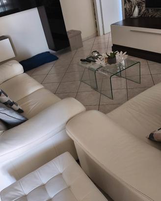 Divani in pelle bianca Poltronesofà 