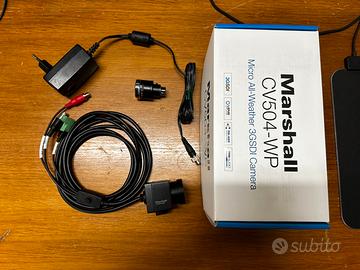 Videocamera Marshall CV504-WP SDI + lente
