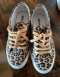 Superga leopardate outlet