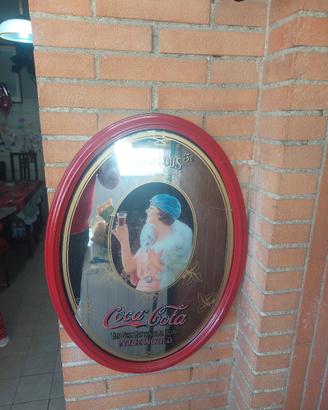 specchio vintage Coka cola