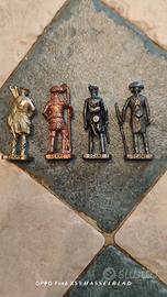 4 soldatini Ferrero Kinder SCAME vintage- USA 1780