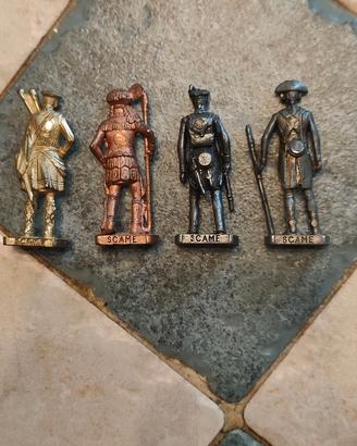 4 soldatini Ferrero Kinder SCAME vintage- USA 1780