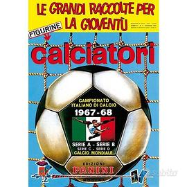 Album calciatori panini 1967/68 completo