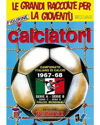 Album calciatori panini 1967/68 completo