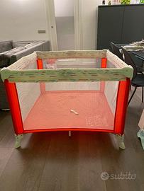 Lettino da campeggio/box bambini quadrato safety