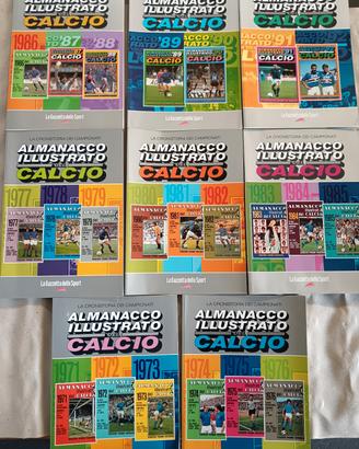 Almanacco Illustrato Calcio Panini 1971/1992