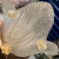 Parure 2 plafoniere e 5 applique Murano