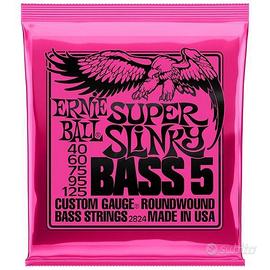ERNIE BALL 2824 SUPER SLINKY NICKEL WOUND 040/125
