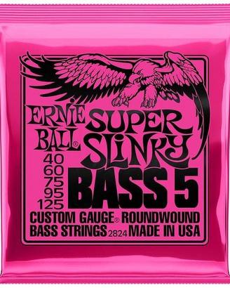 ERNIE BALL 2824 SUPER SLINKY NICKEL WOUND 040/125