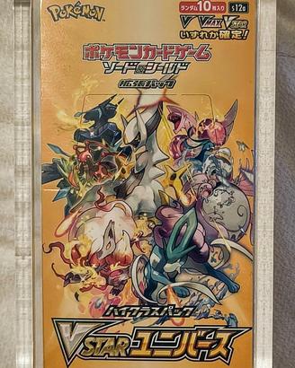 Box vstar universe pokemon + teca in acrilico