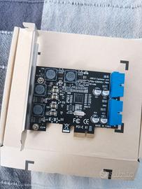 Scheda Controller PCI Express USB 3.0 interno