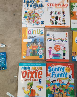 libri vari inglese elementari anche vacanze