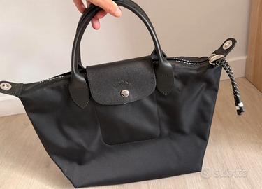 Borsa a spalla nera Longchamp